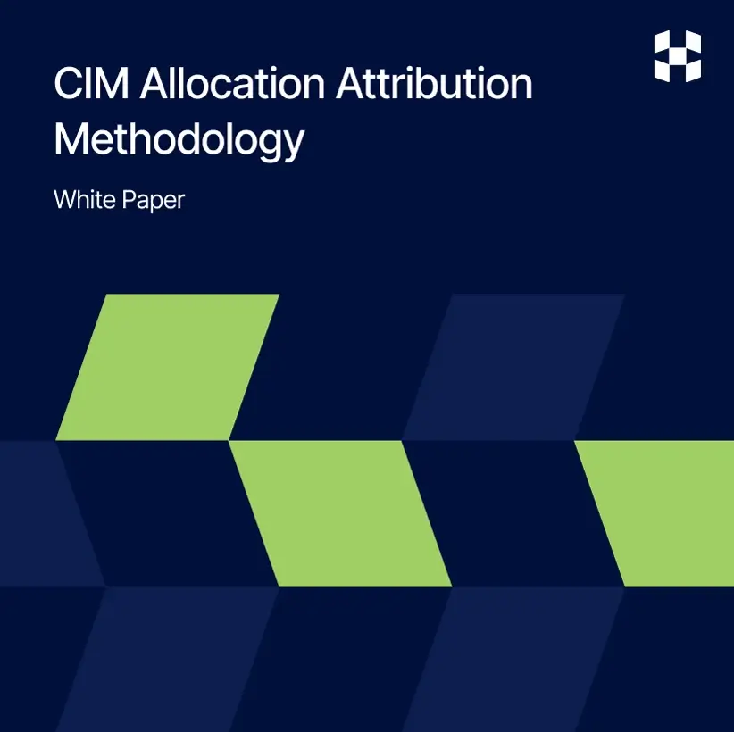 cim allocation attribution methodology