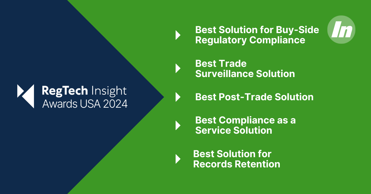 Investortools Shortlisted for Five RegTech Insight Awards USA 2024.